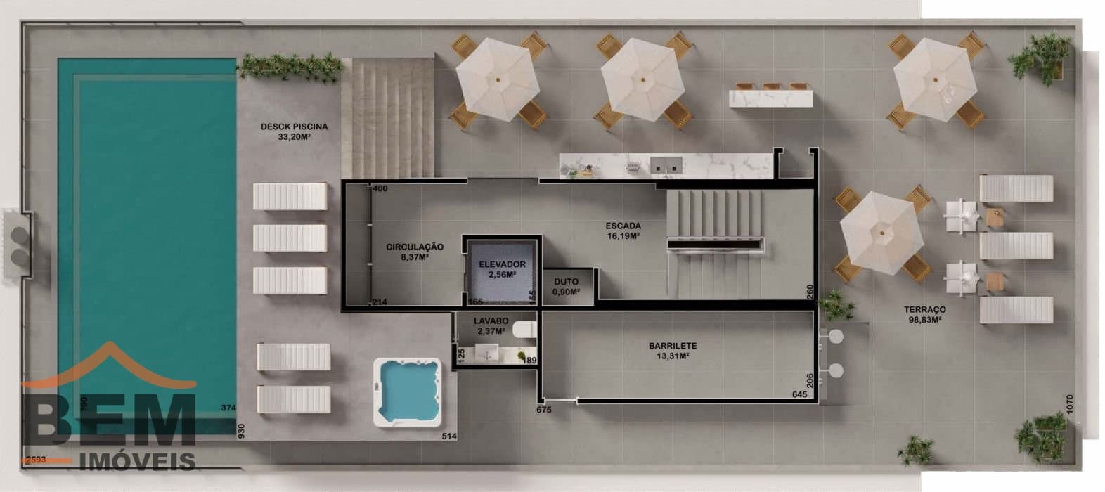 Apartamento para Venda com 3 quartos e 127m² no bairro Armação, em Penha