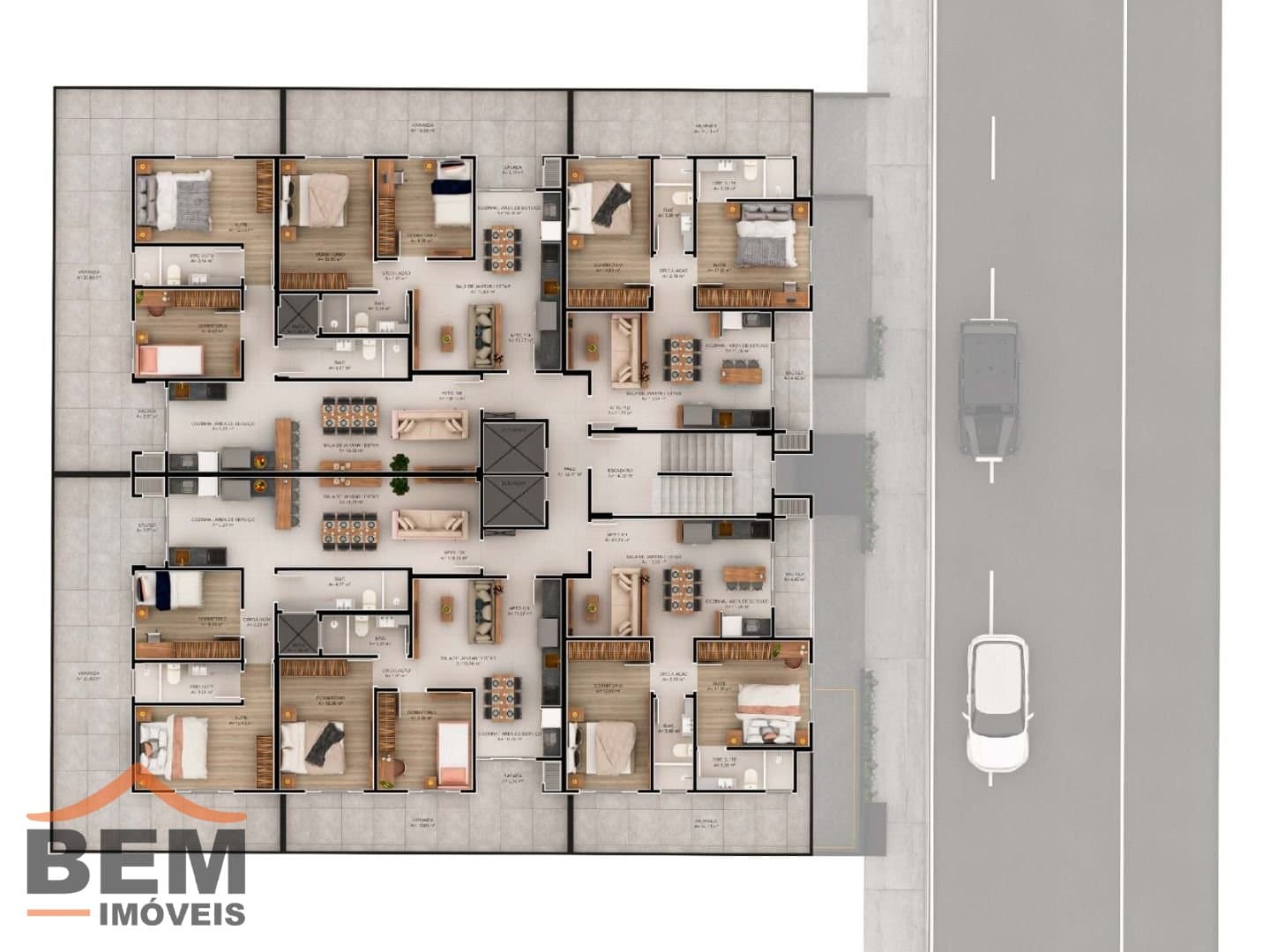 Apartamento para Venda com 2 quartos e 95m² no bairro Areias, em Camboriú
