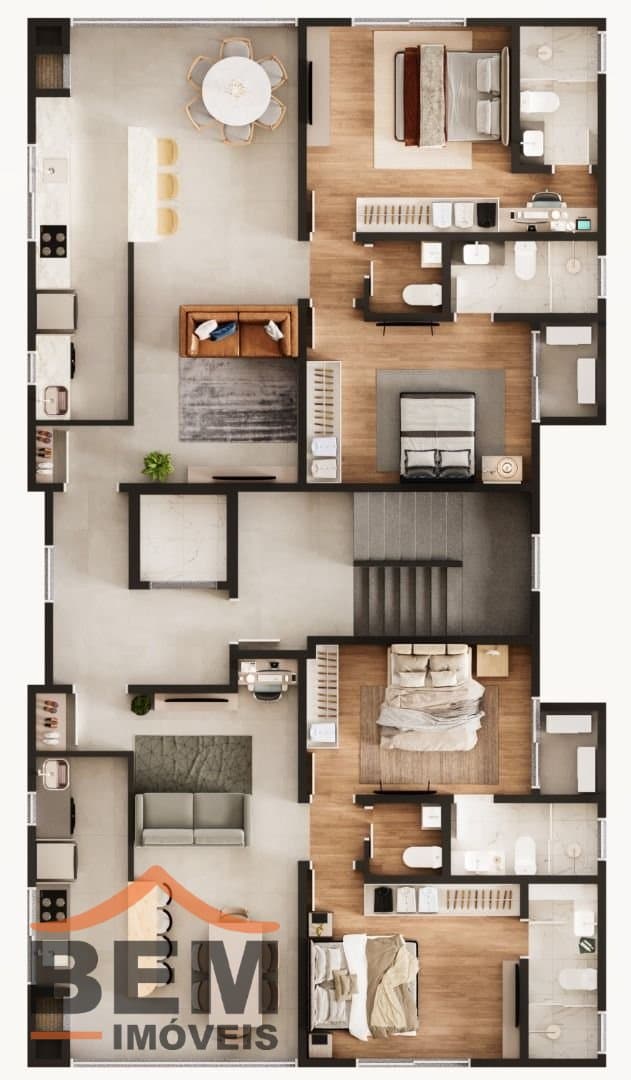 Apartamento para Venda com 2 quartos e 96m² no bairro São Francisco de Assis, em Camboriú