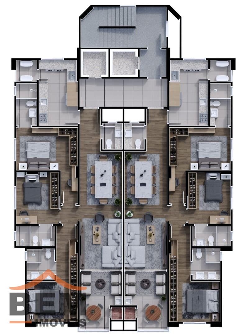 Apartamento para Venda com 3 quartos e 224m² no bairro São Francisco de Assis, em Camboriú