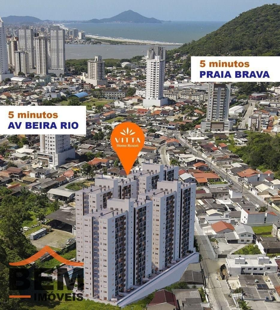 Apartamento para Venda com 3 quartos e 75m² no bairro Fazenda, em Itajaí